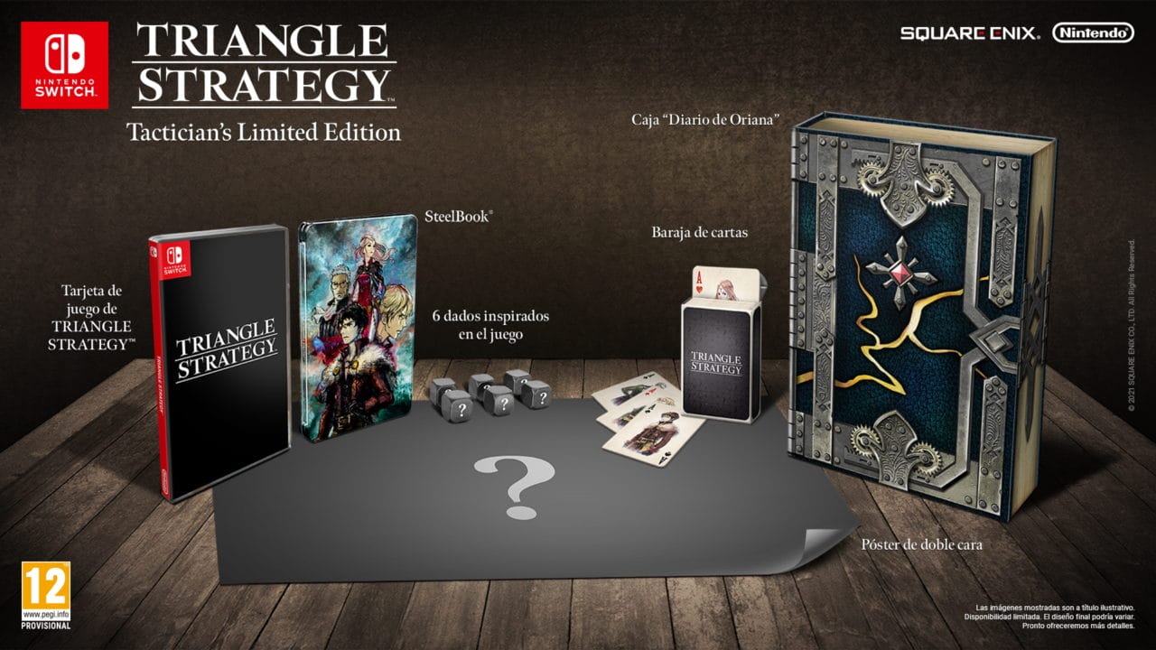 Triangle Strategy Fecha Lanzamiento 4 de Marzo Nintendo Switch