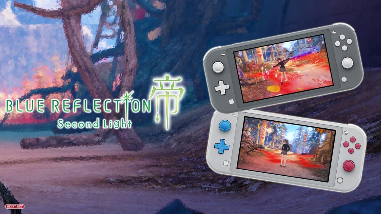 Blue Reflection Second Light Mecánica Cortar Césped Nintendo Switch
