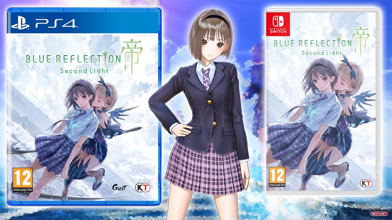 Blue Reflection Second Light Carátulas Boxart Nintendo Switch PS4