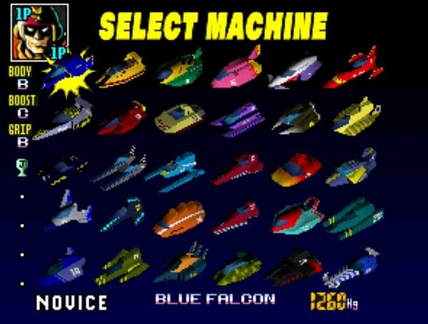 Naves de F-Zero X