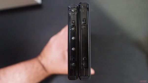 Análisis Nintendo Switch OLED comparativa cuerpo