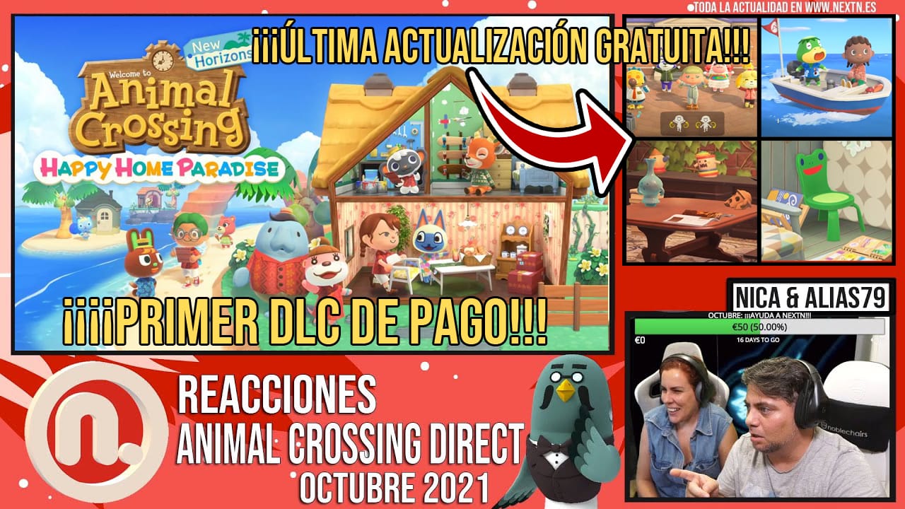 Reacciones Animal Crossing New Horizons Direct