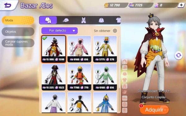 Pokémon UNITE Conjunto Cosplay