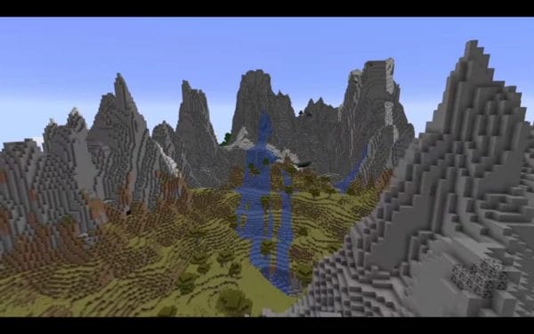Minecraft montañas