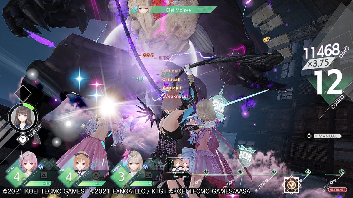 Blue Reflection Second Light Análisis Nintendo Switch