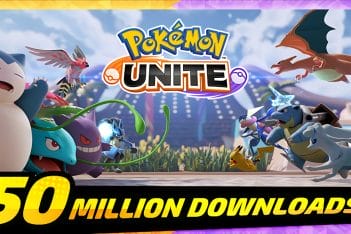 Pokémon Unite 50 Millones Descargas Tickets Aeos Nintendo Switch