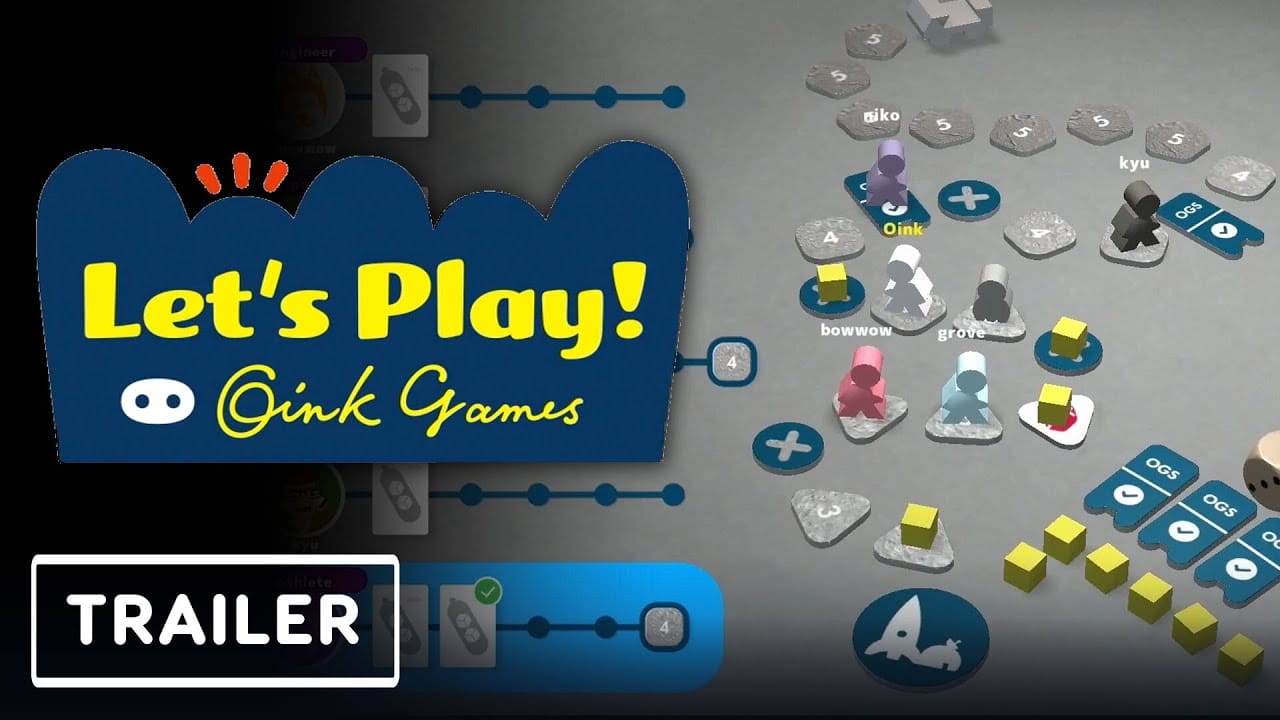 Let's Play! Oink Games sigue trayendo juegos de mesa a Nintendo Switch
