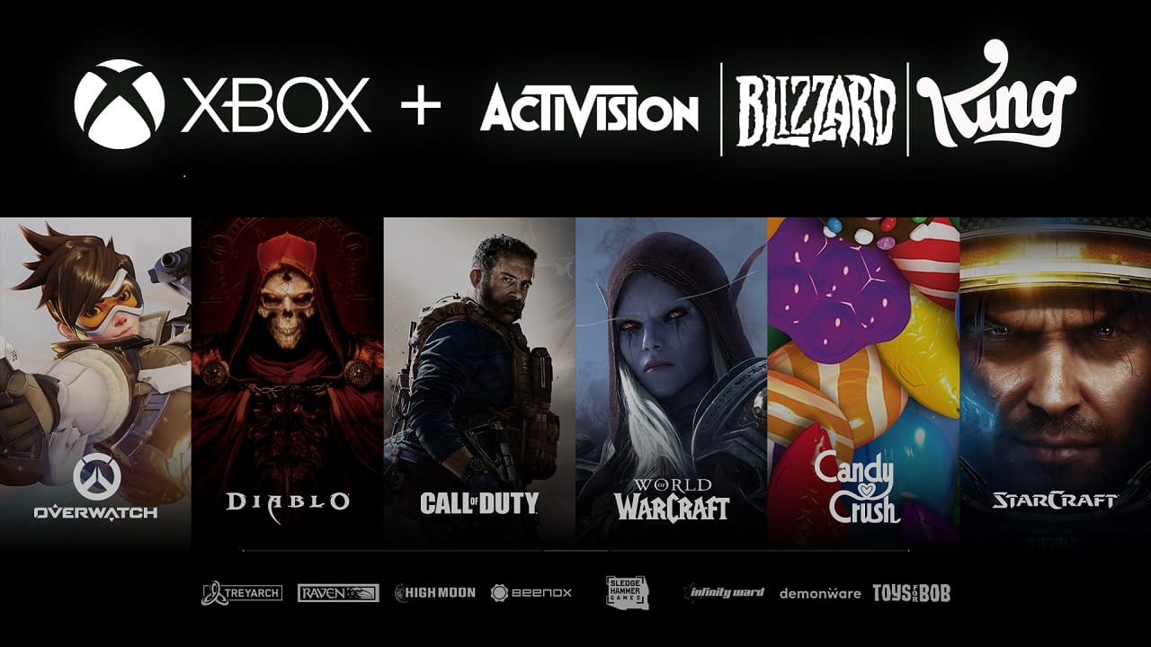 Microsoft Xbox Compra Activision Blizzard