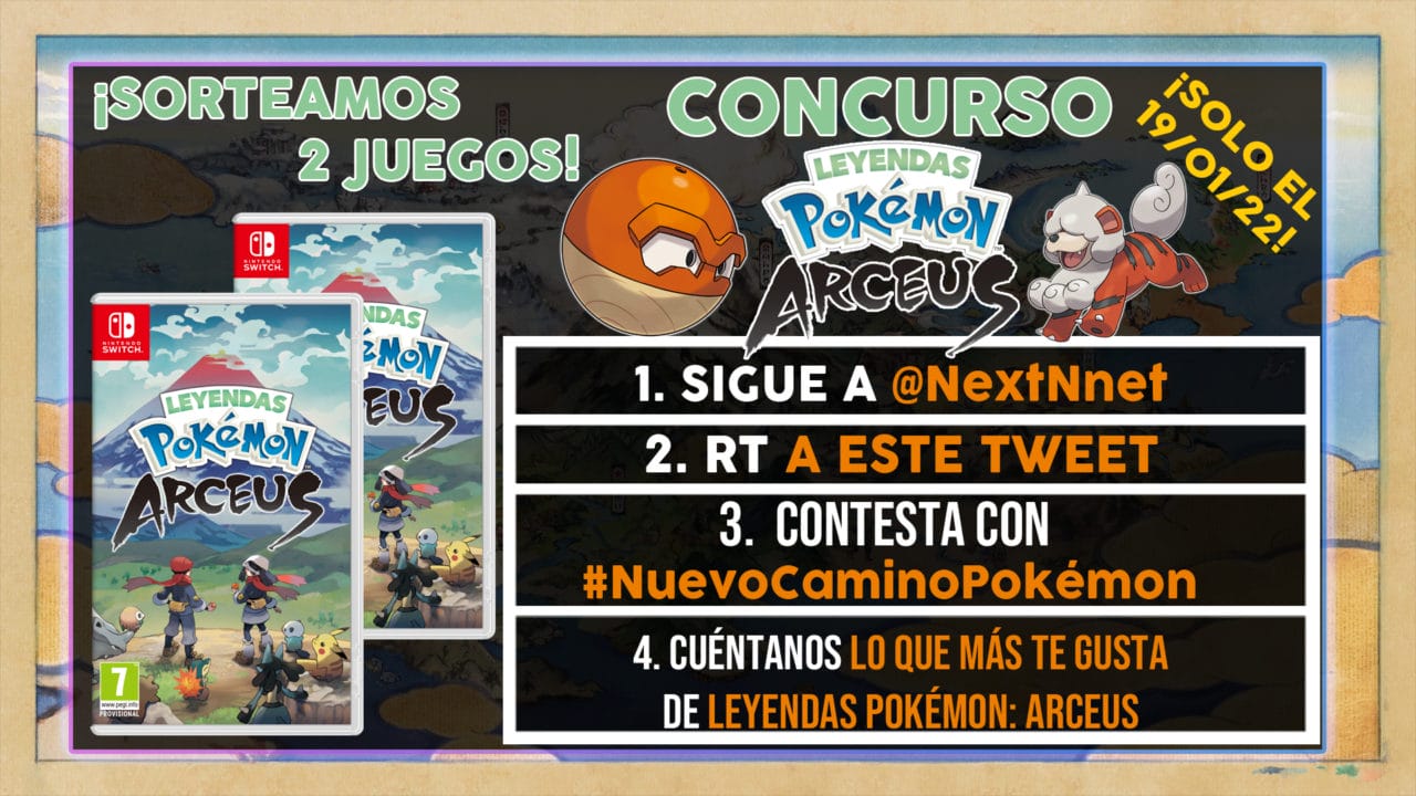 Concurso Leyendas Pokémon Arceus #NuevoCaminoPokémon