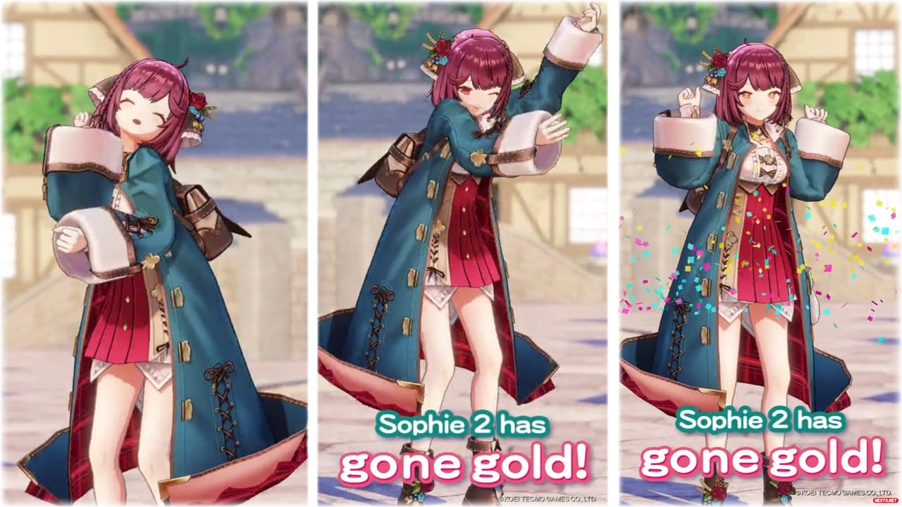 Atelier Sophie 2 Entra Fase Gold Vídeo Sophie Baile Nintendo Switch PS4 Steam