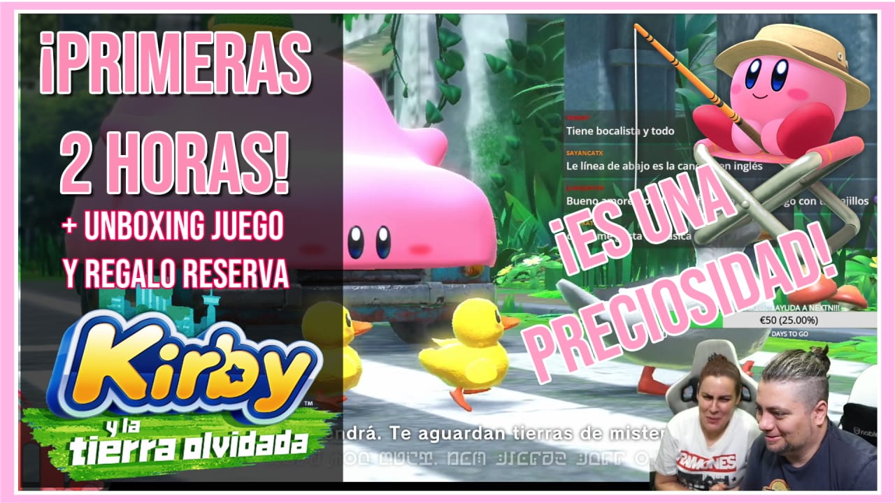 Gameplay Kirby y la Tierra Olvidada