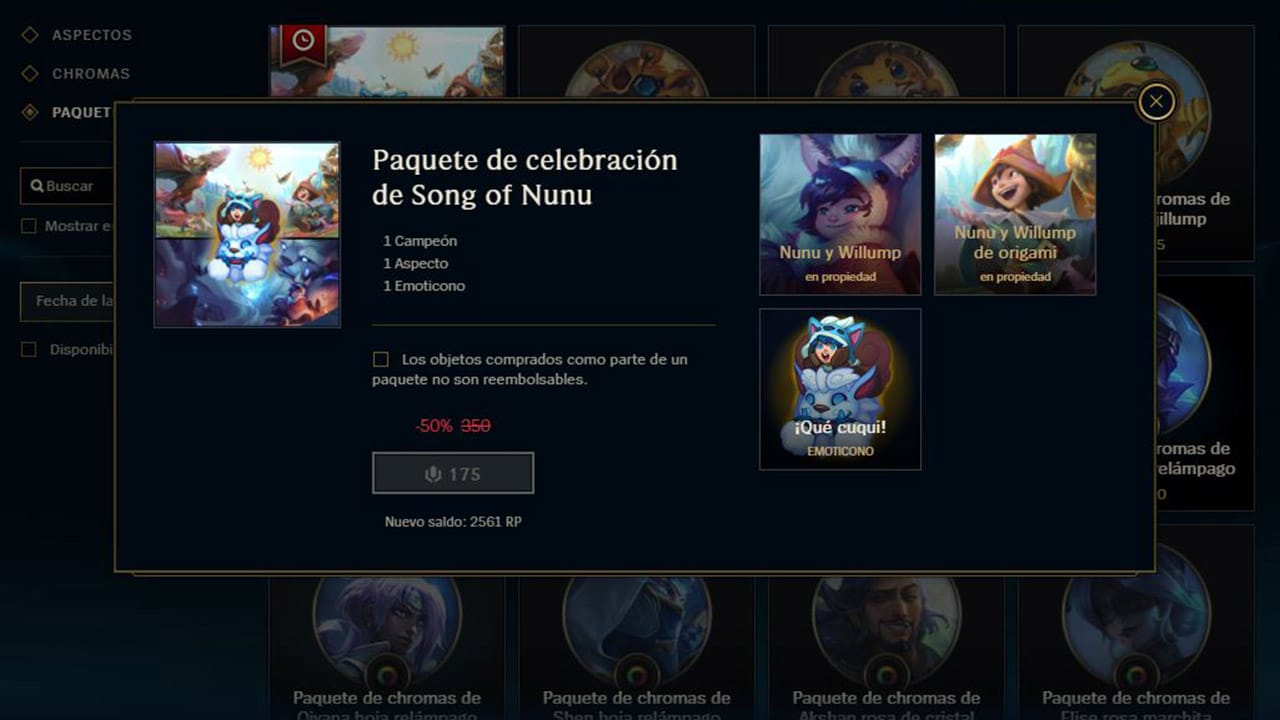 Paquete de celebración de Song of Nunu