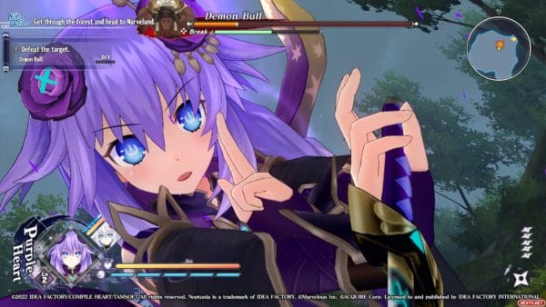 Neptunia Nep Senran kagura Purple heart