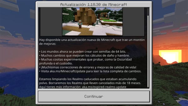 Minecraft 1.18.30 RenderDragon