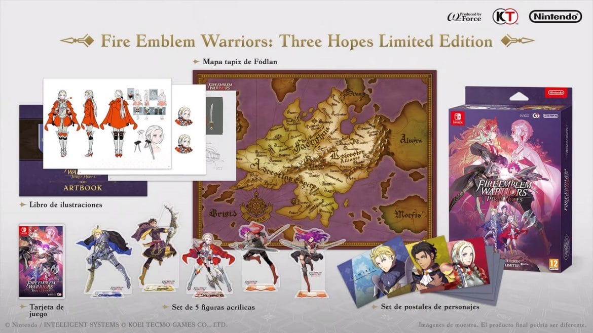 Fire Emblem Warriors: Three Hopes Edición Limitada