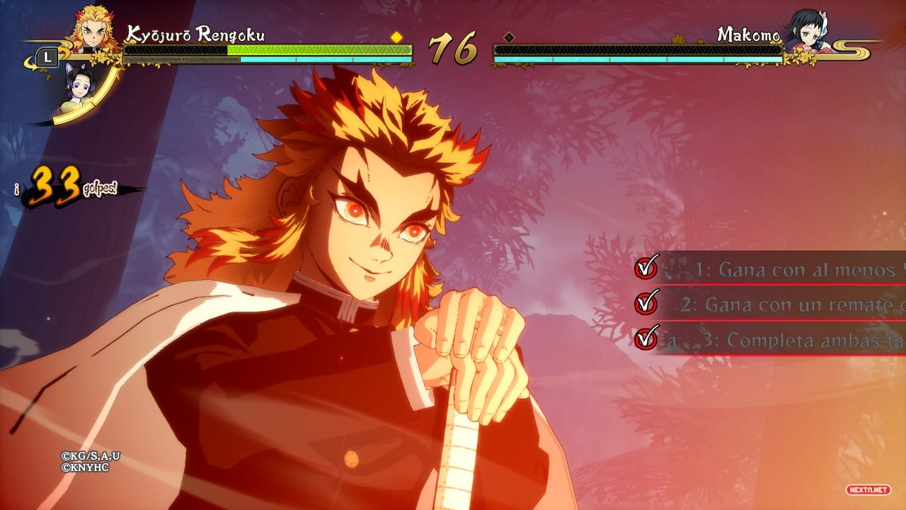 Análisis Guardianes de la Noche – Kimetsu no Yaiba - Las Crónicas de Hinokami – Nintendo Switch