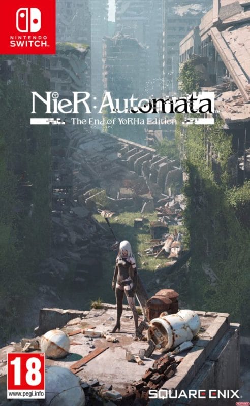 Nier: Automata The End of YoRHa Edition Nintendo Switch Cover caratula alternativa