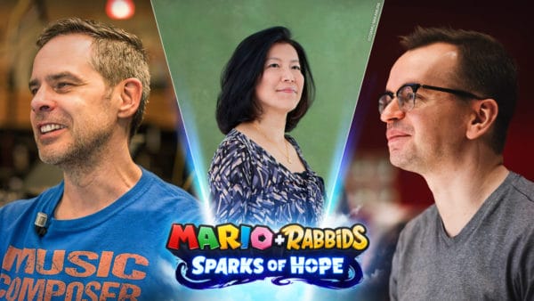 Compositores de Mario + Rabbids Sparks of Hope