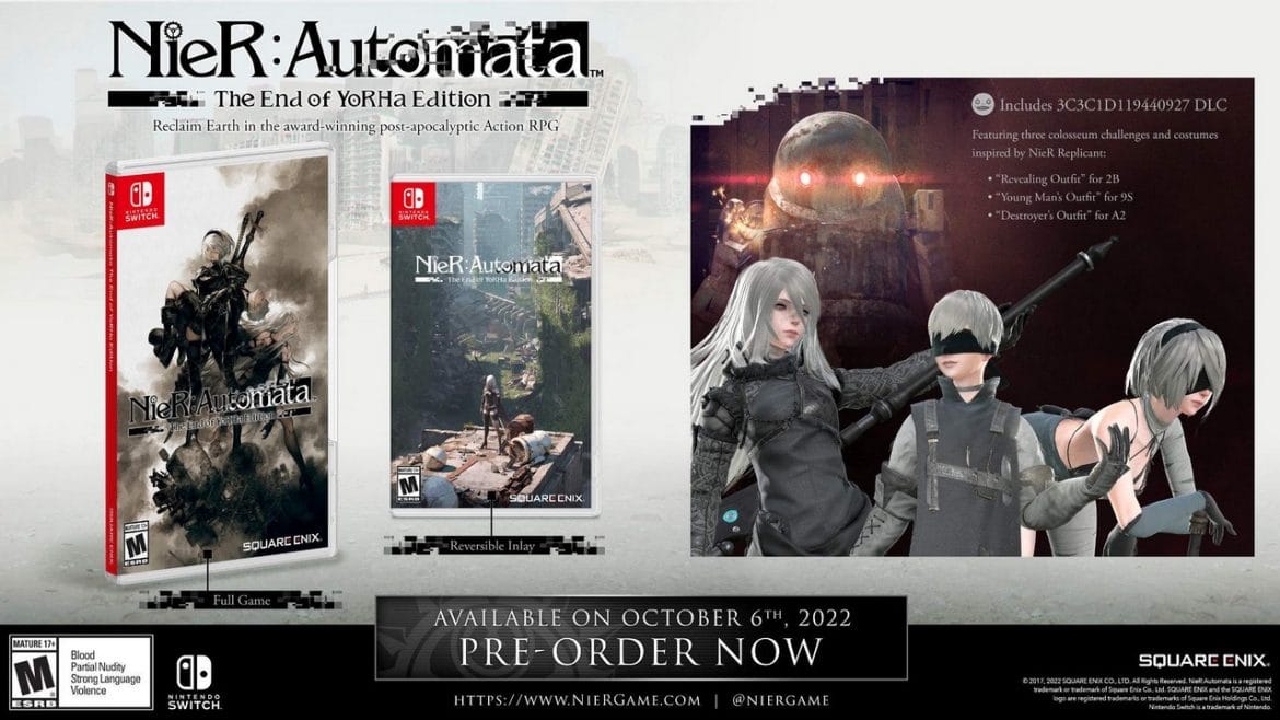 Nier Automata The End Of Yorha Trae Mucho Contenido A Switch Nier Automata The End Of Yorha Trae Mucho Contenido A Switch