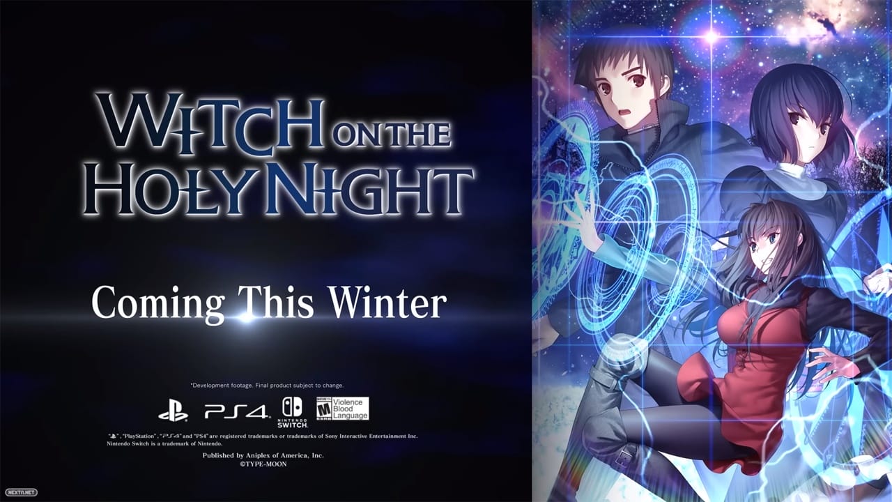 Witch on the Holy Night Anunciado Occidente Tráiler Inglés Nintendo Switch PS4