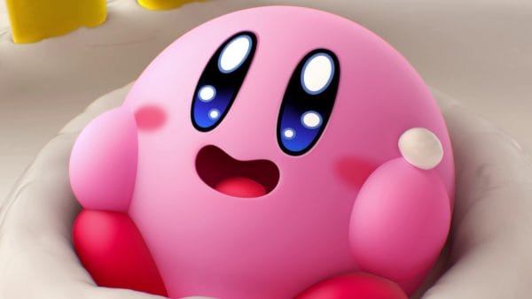 Kirby's Dream Buffet, kirby feliz