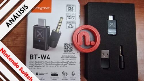 Análisis Creative BT-W3 Bluetooth 5.2 audio aptX