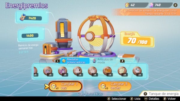Pokémon UNITE energipremios