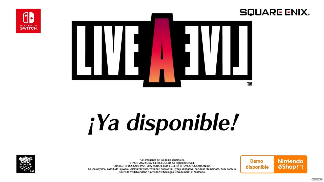 Live A Live Tráiler Lanzamiento Nintendo Switch