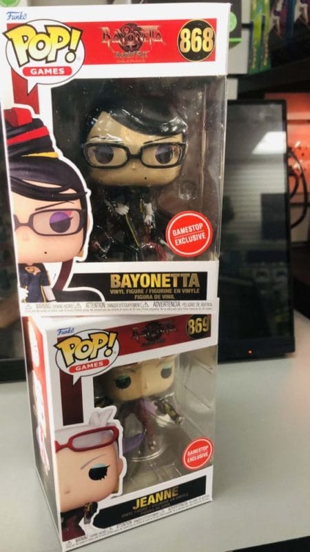 Merchandising Bayonetta funko pop