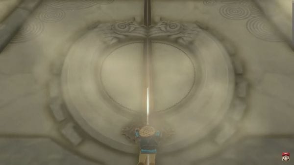 Puertas de un templo en Zelda Tears of the Kingdom