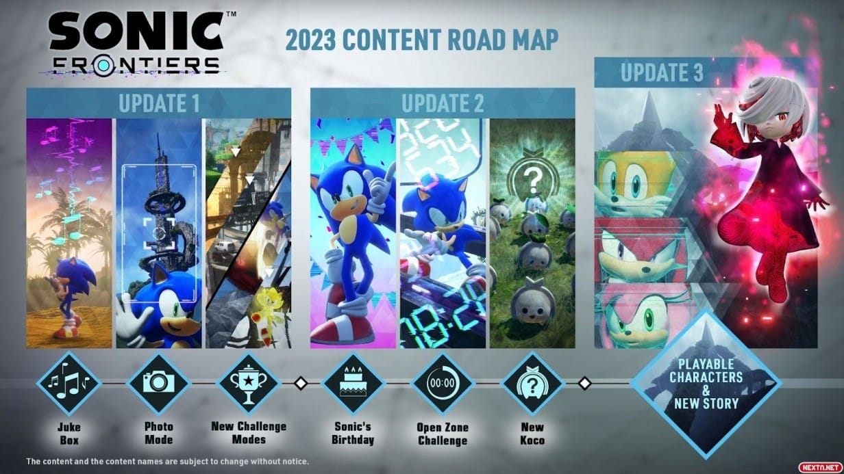 Sonic Frontiers otrzyma nowe tryby, fabułę i postacie