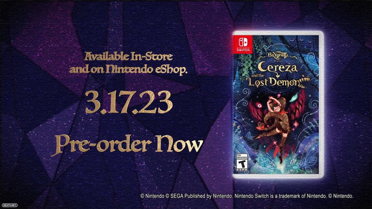 Bayonetta Origins Cereza and the Lost Demon Fecha Lanzamiento Anunciado Nintendo Switch 17 Marzo