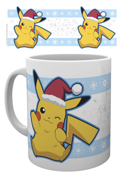 Taza Pikachu navideño