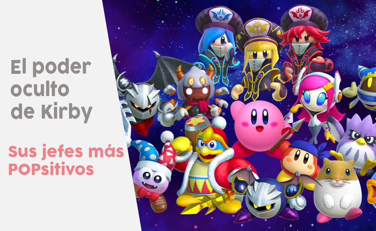 Conoce el poder oculto de Kirby y los jefes más icónicos de la saga