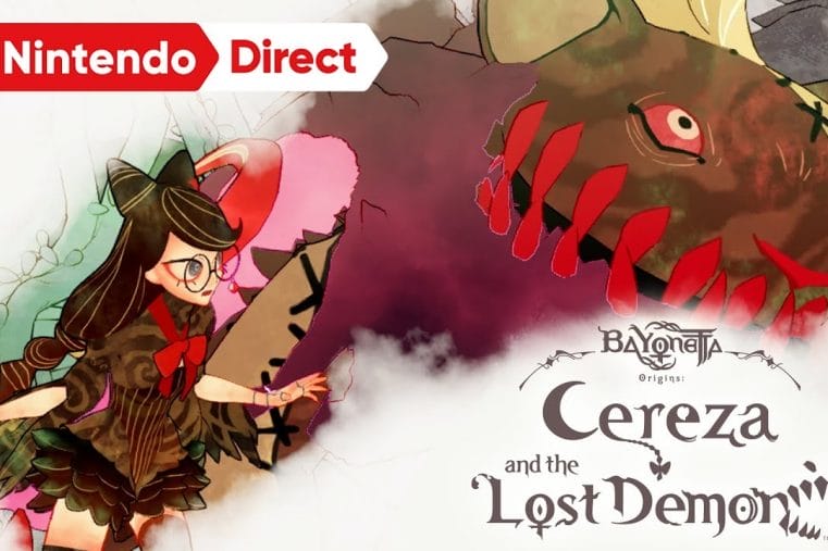 Bayonetta Origins Cereza and the Lost Demon Nuevo Tráiler Nintendo Direct Febrero
