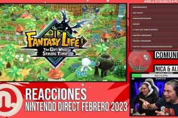 Reacciones Nintendo Direct FEBRERO 2023 09-02-23