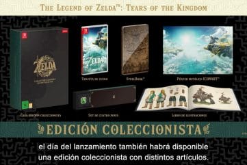 Zelda Tears of the Kingdom Edición Coleccionista
