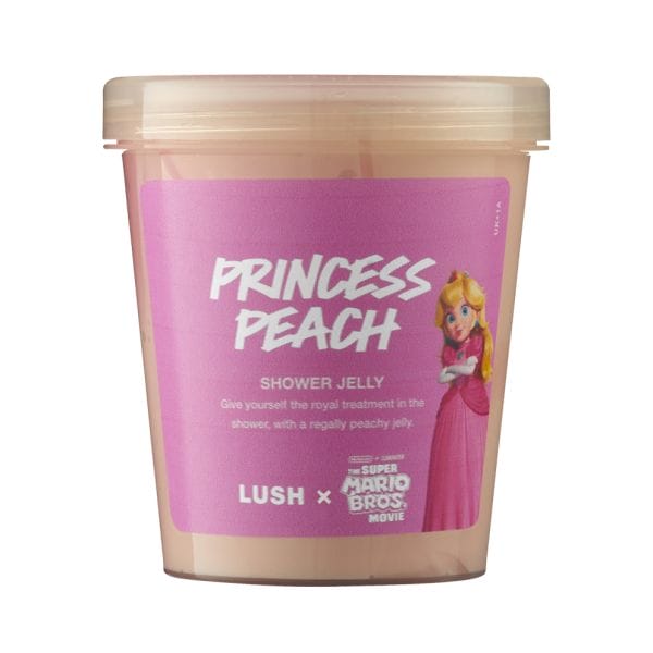Lush x Super Mario Bros. The Movie Gelatina ducha Princess Peach Princesa