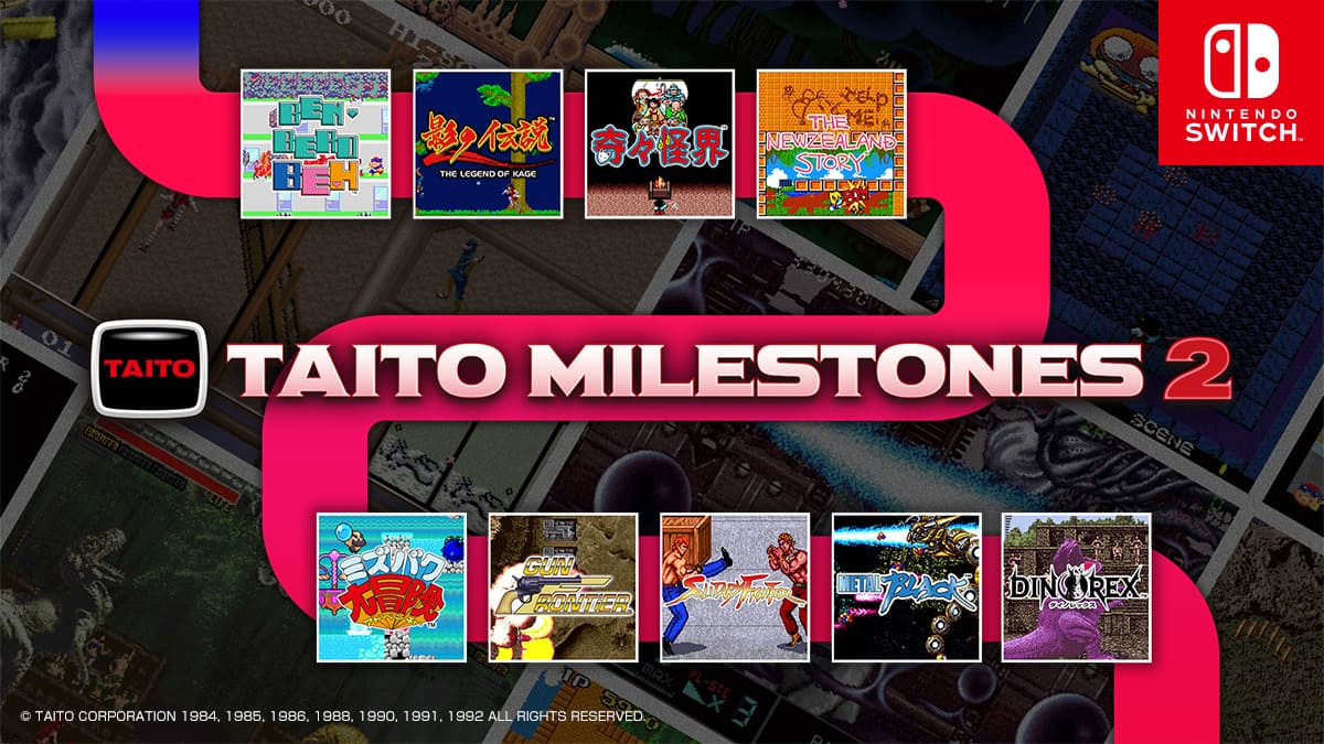 TAITO Milestones 2 Confirma Formato Físico En Nintendo Switch