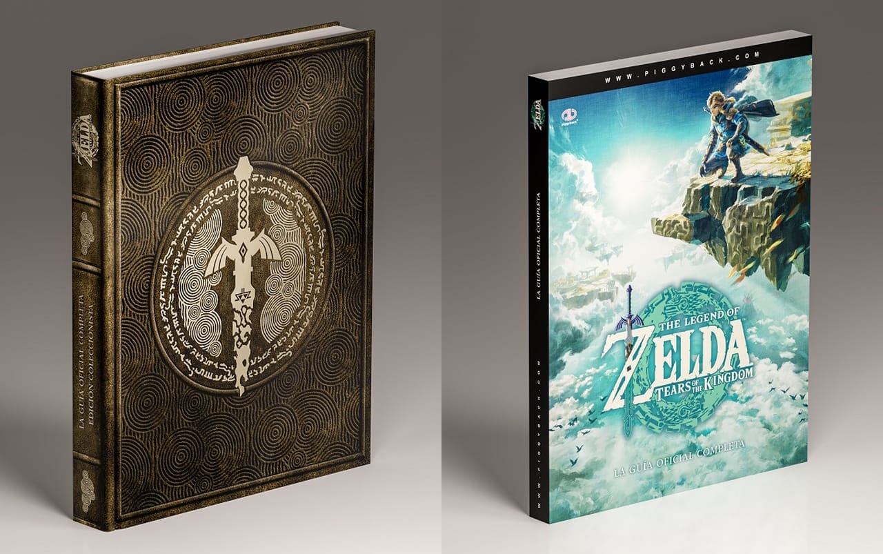 Zelda Tears of the Kingdom Guía Zelda coleccionista y estándar