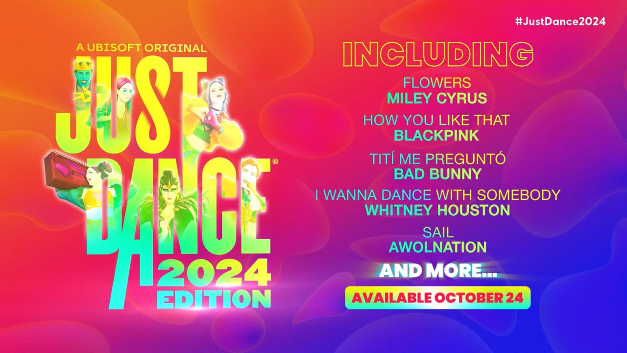 Just Dance 2024 Edition muestra su primera tanda de canciones