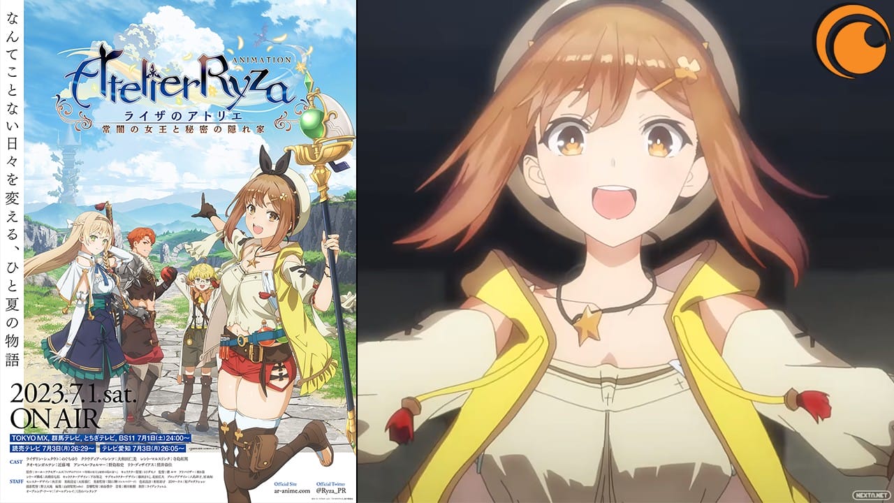 Anime Atelier Ryza Ever Darkness & the Secret Hideout Anunciado Crunchyroll Temporada Verano