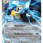Melmetal ex JCC Pokémon expansión Escarlata y Púrpura-Llamas Obsidianas