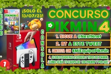 Sorteo Pikmin 4 juego y Nintendo Switch Oled