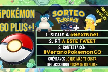 Sorteo Pokémon GO Plus + #VeranoPokemonGO Pokémon Sleep
