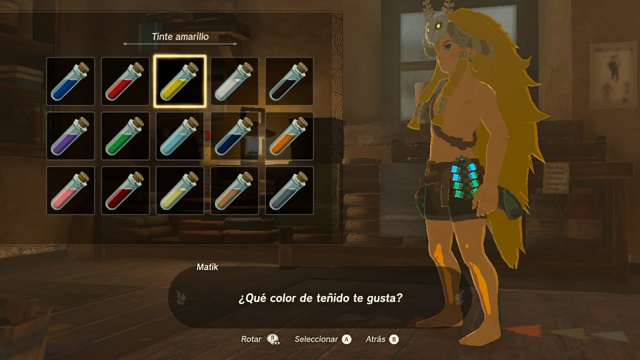 zelda: tears kingdom kimono goku