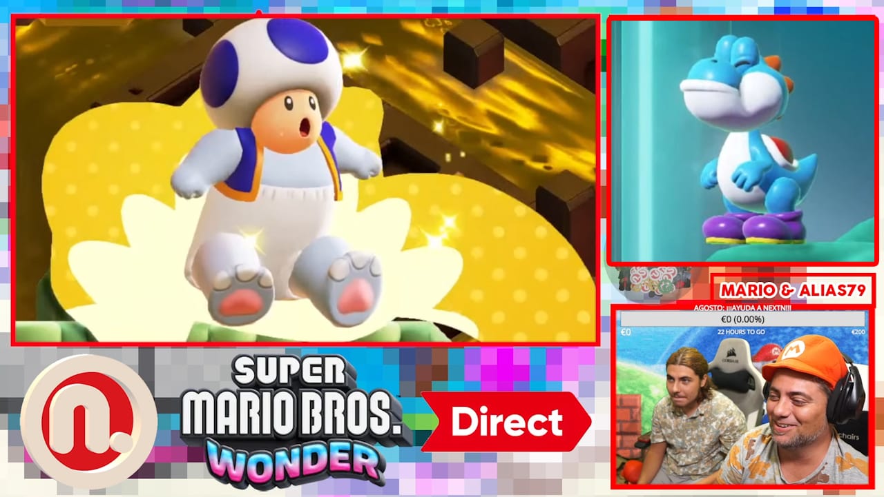 REACCIONES y TODA la info de Super Mario Wonder Direct
