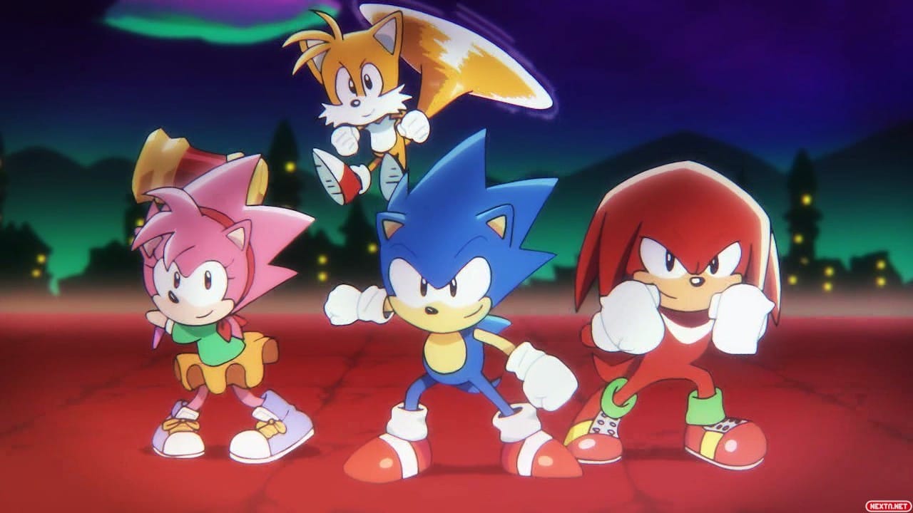 Sonic Amy Tails y Knuckles