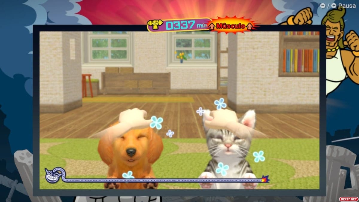 WarioWare: Move It! Nintendogs + cats