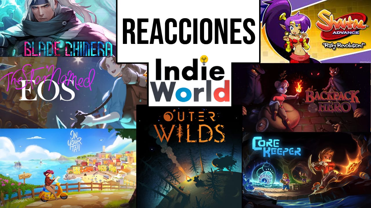 Reacciones Indie World noviembre 2023